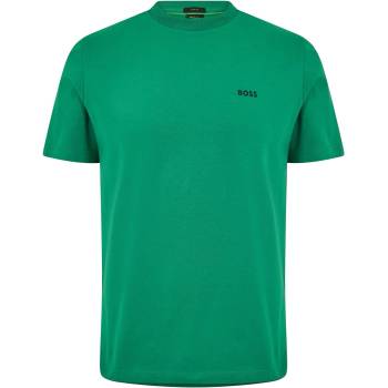 Boss Тениска Boss Mens BOSS GREEN T-Shirt with Logo Design Stretch Cotton - Green 319