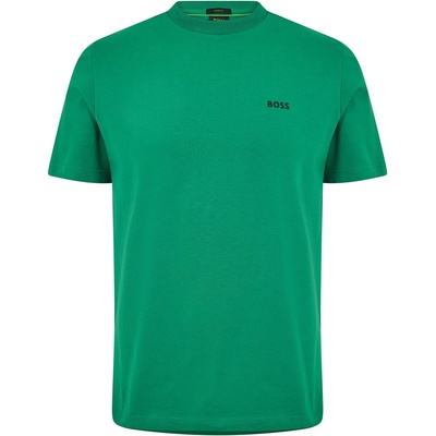 Boss Тениска Boss Mens BOSS GREEN T-Shirt with Logo Design Stretch Cotton - Green 319