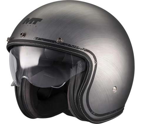 MT Helmets Lemans 2 SV S Brushed