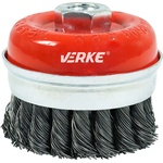 VERKE Телена чашкова четка M14 75mm 66210 (V05254)