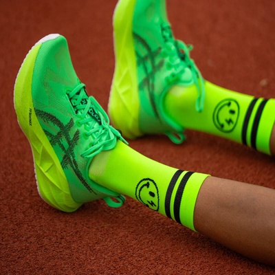Sporcks Bežecké ponožky Electrified Green