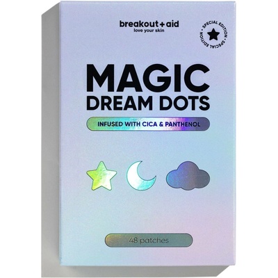 Breakout+aid Náplasti na lokální ošetření akné Magic Dream Dots 48 ks
