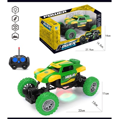 Armtoys ДЕТСКО БЪГИ С ДИСТАНЦИОННО, 4 ПОСОКИ, ЗЕЛЕН СУПЕРГЕРОЙ