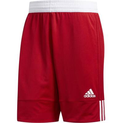 adidas Мъжки къси панталони Adidas Mens 3G Spped Reversible Shorts - Power Red / White