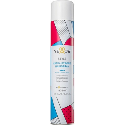 Yellow Лак за коса с много силна фиксация Yellow Style Extra Strong Hair Spray 500 ml
