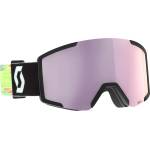 SCOTT Ски маска Scott Shield S3 (VLT 12%) Ski goggles - Black / Neon Yellow - размер One Size (417-4900-0111)