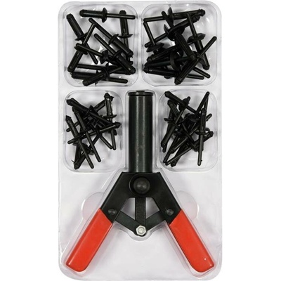 YATO YT-35970 Nýtovačka ruční 165 mm, plastové nýty 5;6,3;6,6 mm 41 ks – Zbozi.Blesk.cz