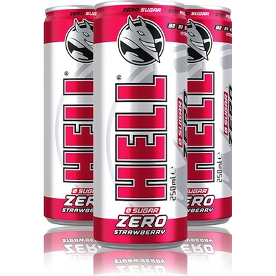 HELL Zero Strawberry 250 ml