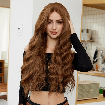 Marika parochňa si sieťkou Žiarivá orieškovohnedá