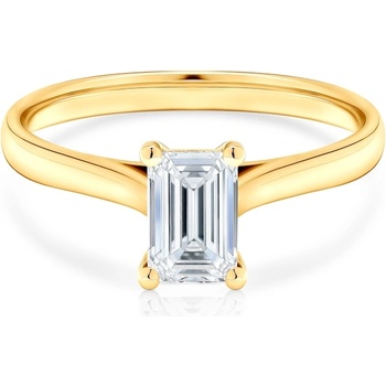 SAVICKI Годежен пръстен Savicki: злато, мойсанит