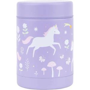 A Little Lovely Company Unicorns and Rainbow ALLC_SSFJUD02
