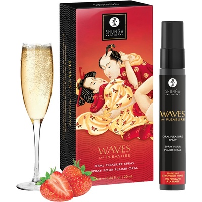 SHUNGA Waves of Pleasure Strawberry Wine 20ml