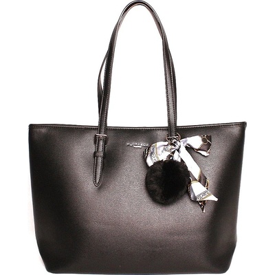 Flora & Co velká elegantní kabelka na rameno F2508 černá