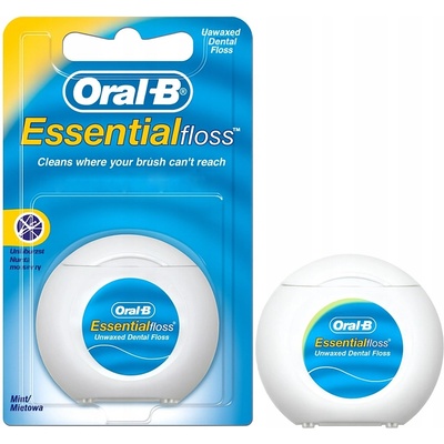 Oral-B Essential Floss Unwaxed 50 m