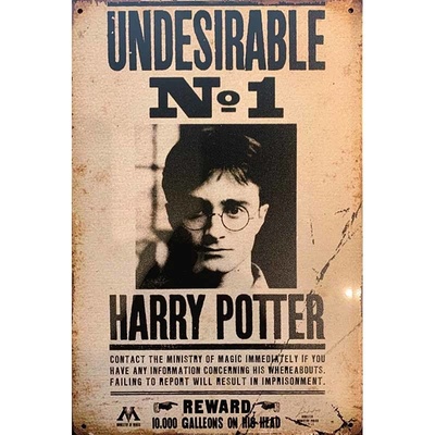 Ceduľa Undesirable Harry Potter
