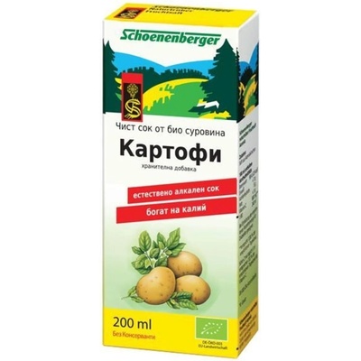 Schoenenberger Био сок от картофи, 200 ml, Schoenenberger