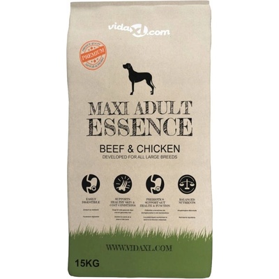vidaXL Prémiové Adult Essence Beef 15 kg