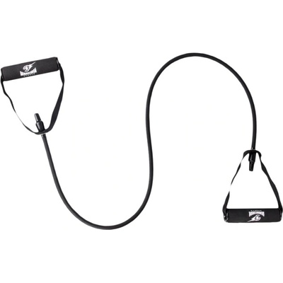 ARMAGEDDON Фитнес Ластик за Тренировка с Ръкохватки - 20 kg (Черен) / Fitness Band with Grips - 20 kg