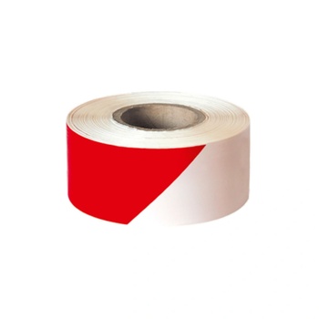 Image 1 of Червена бяло обезопасителна лента (556-b-500)