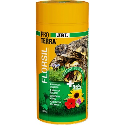 JBL PROTERRA FLORSIL Основна храна с цветя за всички костенурки 1l, 95gr