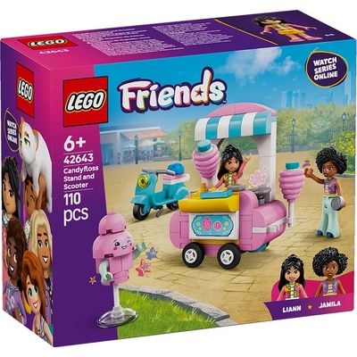 LEGO® Friends - Cotton Candy Stand and Scooter (42643)