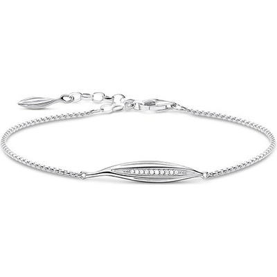 Thomas Sabo náramek List A1935-051-14-L19v sterling silver zirconia white