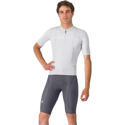 Castelli Pánské Competizione 2 Bibshort Šedá Červená Bílá – Zboží Mobilmania