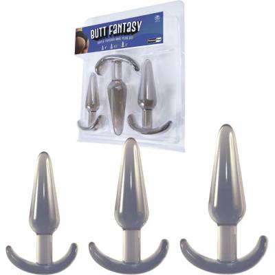 Комплект анални плъгове, три размера - Butt Fantasy Triple Plug Set (NMC0002505)