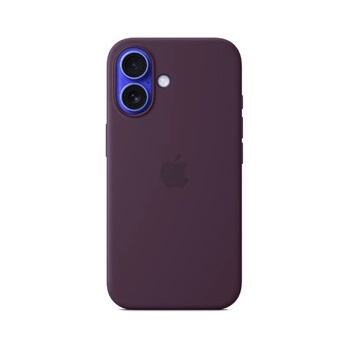 Apple iPhone 16 MagSafe silicone case szilva (MYY43ZM/A)