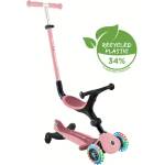 Globber Сгъваема тротинетка 5 в 1 globber go up active lights 360° - пастелно розова - magazinko Тротинетка, скутер