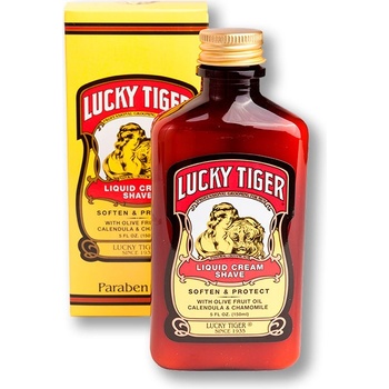 Lucky Tiger Liquid Cream Shave tekutý krém na holenie 150 ml