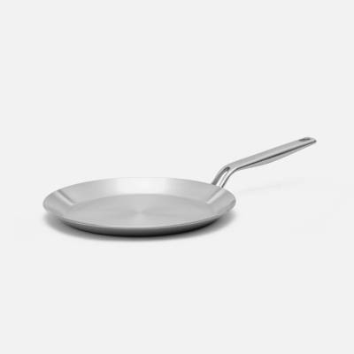 Palacinková panvica Lucca 4.0 Pro, ø 28 cm - Nerezová beznitová panvica z viacvrstvej nerezovej ocele bez pokrievky