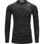 Aclima Мъжко мериносово термобельо Aclima WW Crew Neck Merino base layer - Black Motion (015-0274-0813)