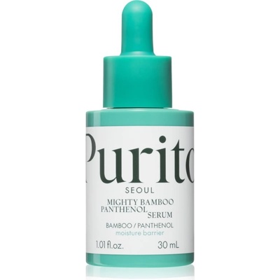 PURITO Mighty Bamboo Panthenol Serum интензивно регенериращ серум възстановяващ кожната бариера 30ml