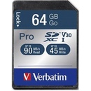 Verbatim SDXC UHS-I U3 64GB 47022