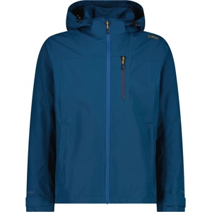 CMP Мъжко водоустойчиво яке CMP Jacket Fix Hood Ripstop Waterproof jacket - Petroleum - размер 54 (EU) (002-3410-0515)