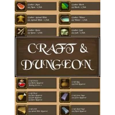 Игра Craft and Dungeon за PC Steam, Електронна доставка