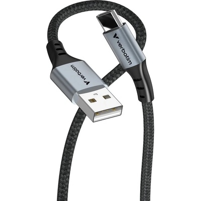 Verbatim 31843 USB-A->C Sync & Charge 18W černý