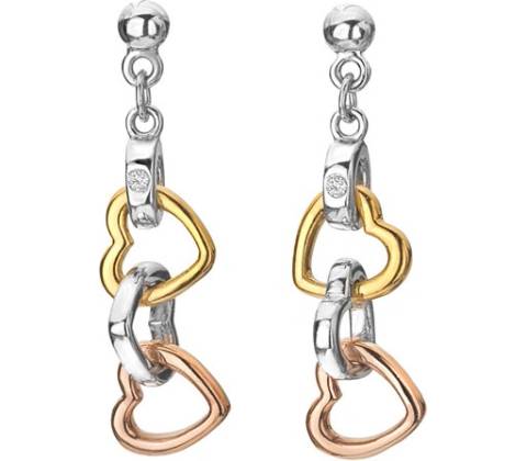 Hot Diamonds náušnice DE703