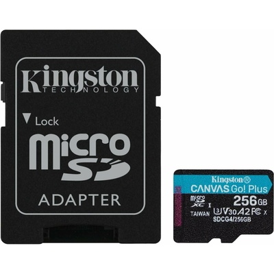 Kingston microSDXC 256GB Canvas Go Plus SDCG4/256GB
