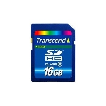 Transcend SDHC 16GB class 6 TS16GSDHC6
