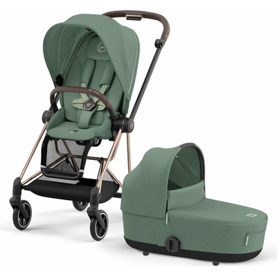 CYBEX kombinovaný Mios 3.0 Rosegold Leaf Green Platinum 2023