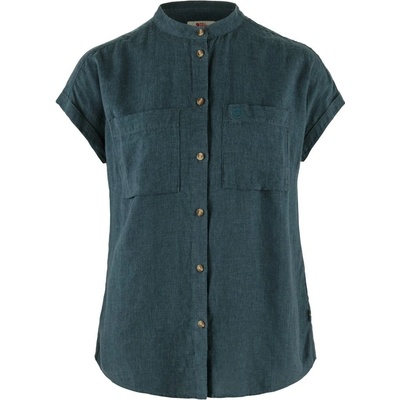 Fjällräven Övik Hemp Shirt SS W Mountain Blue