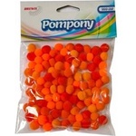 Brewista BREWIS POMPOMS POM32 1cm orange shades 100pcs