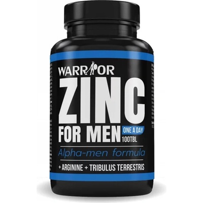 Warrior Zinok pre mužov 100 tabliet