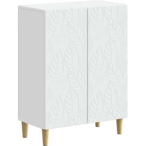 vidaXL Шкаф за баня DELFT Бяло 59, 5 x 31 x 80 см Инженерна дървесина (897055)