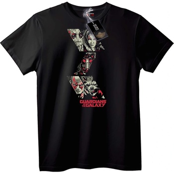 NOONEBRAND Тениска Пазители на галактиката - XL, Black