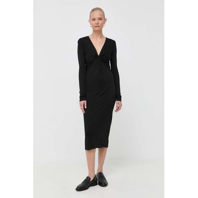 Armani Exchange šaty čierna