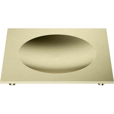 DECOR WALTHER Сапунерка Corner квадратна златна мат (0837282)