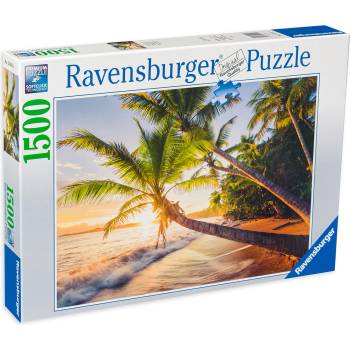 Ravensburger Пъзел Ravensburger от 1500 части - Скривалище на плажа (15015)